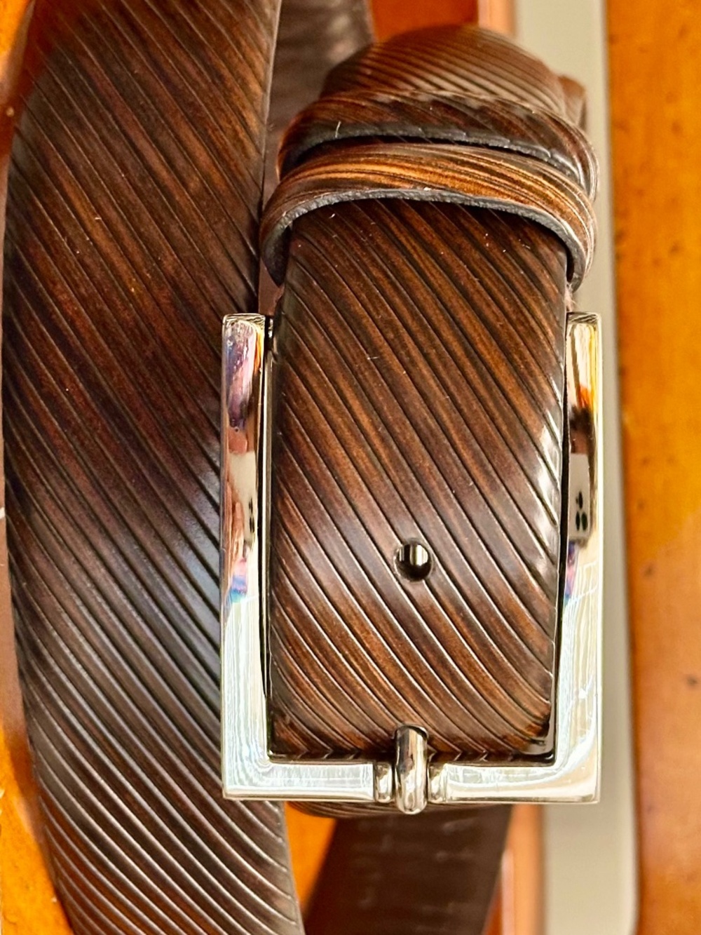 Bill Lavin Righello Men's Belt SZ 36